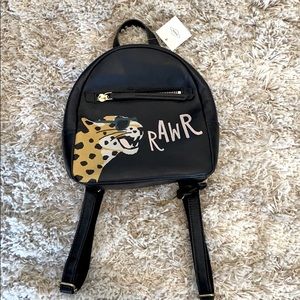 Fossil *Real Leather* mini backpack